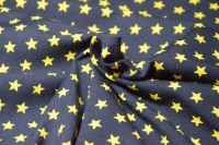 Jersey GOTS Stars Marineblau / Gelb